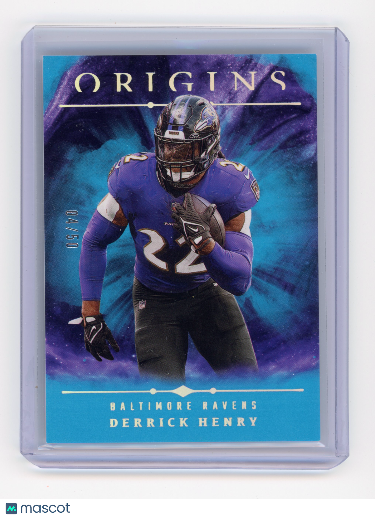 2024 Panini Origins Derrick Henry Turquoise 04/50 #3