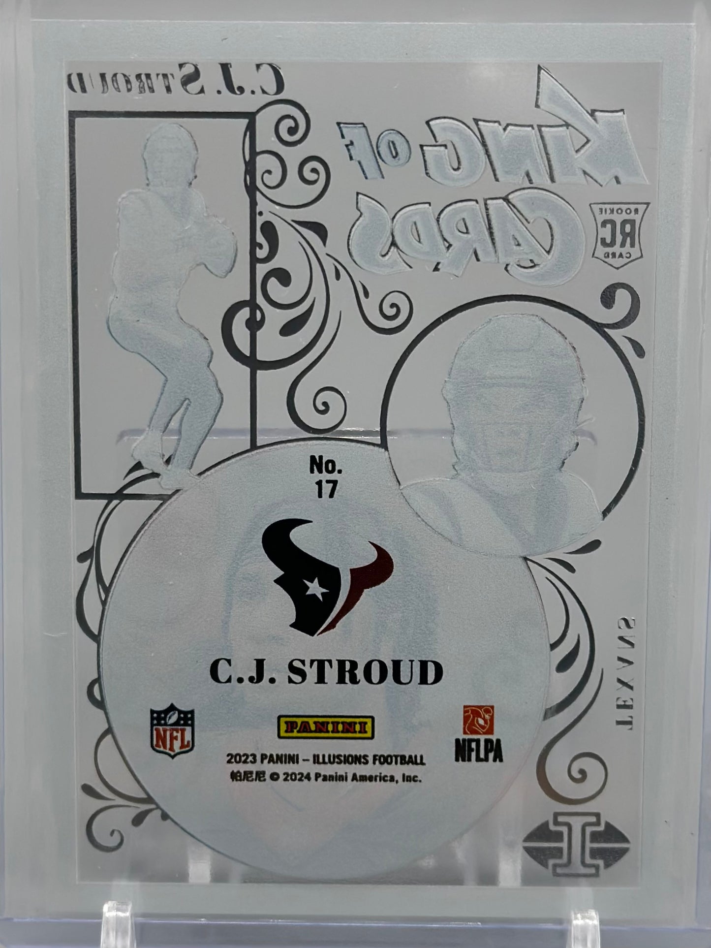 CJ Stroud 2023 Panini Illusions King of Cards #18 RC