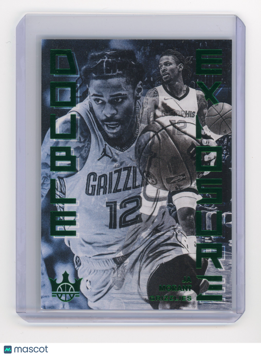 2024 Panini Court Kings Ja Morant Double Exposure Jade 18/49 #8