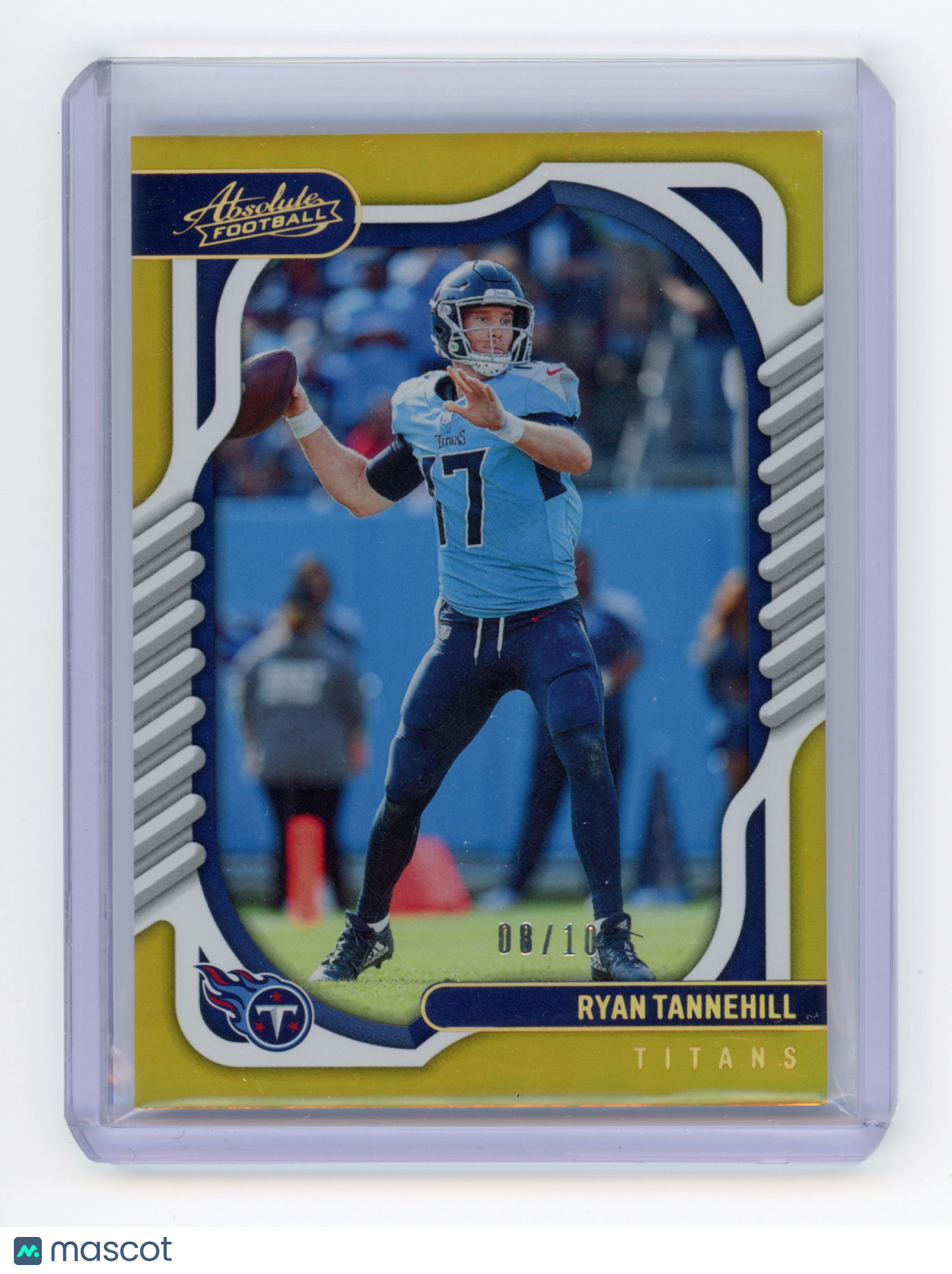 2022 Panini Absolute Ryan Tannehill Gold Spectrum 08/10 #81