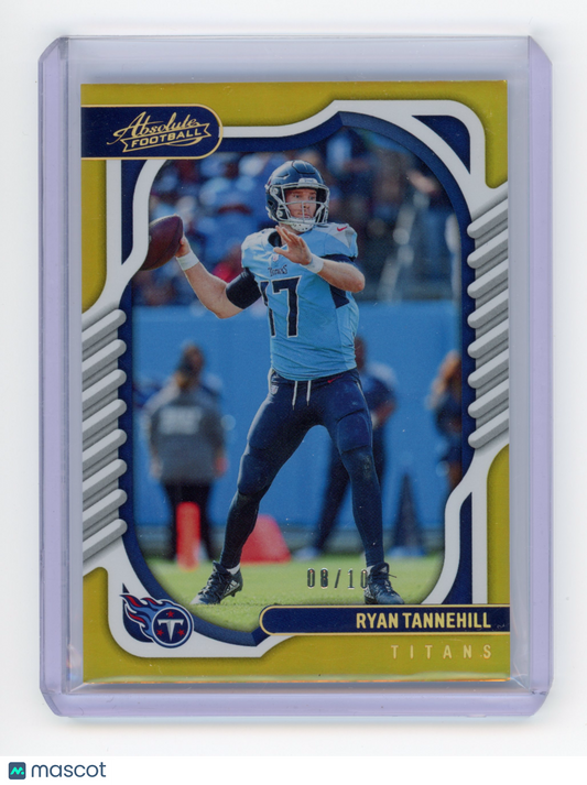 2022 Panini Absolute Ryan Tannehill Gold Spectrum 08/10 #81