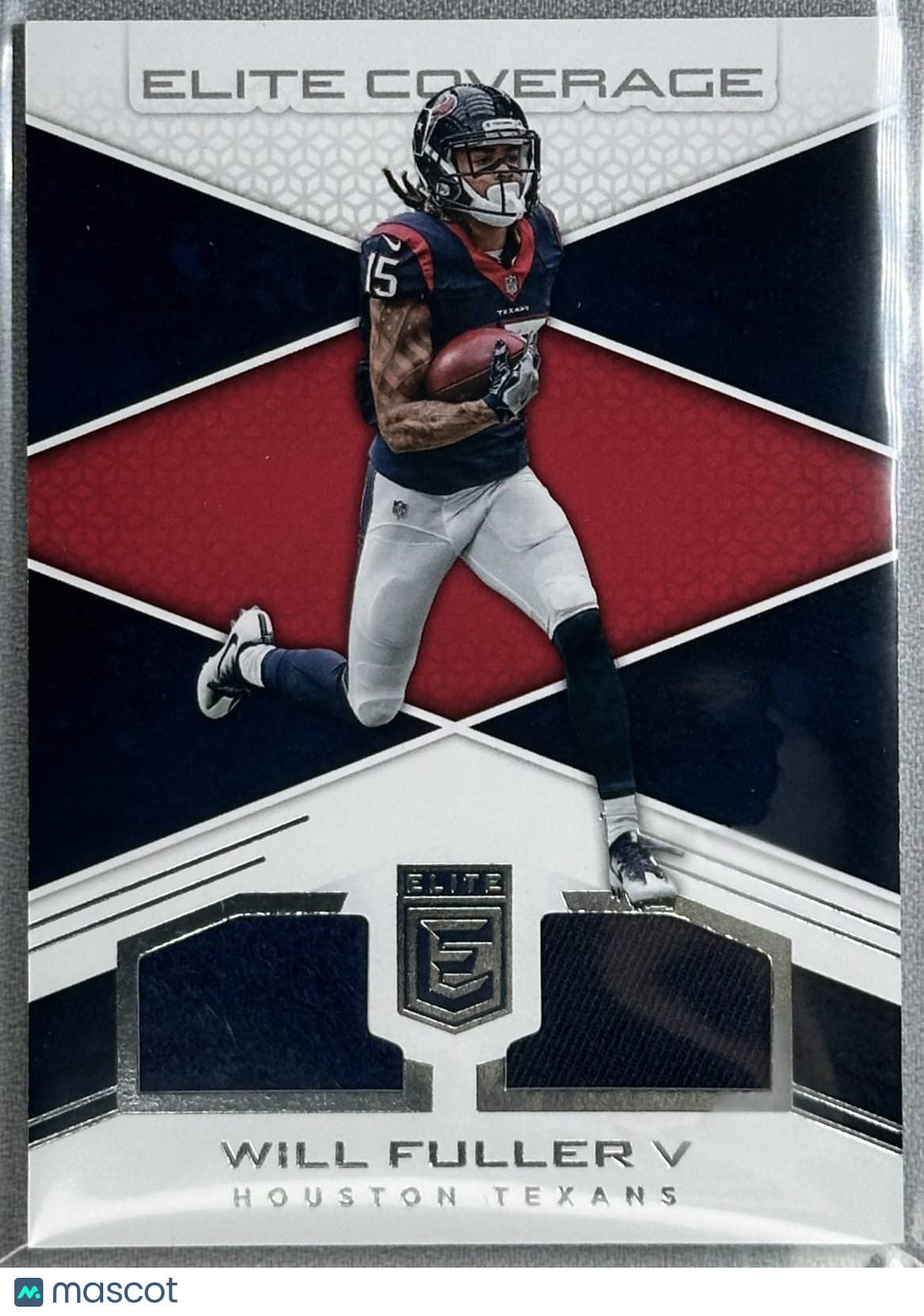 Will Fuller V 2017 Panini Donruss Elite Elite Coverage Dual #15