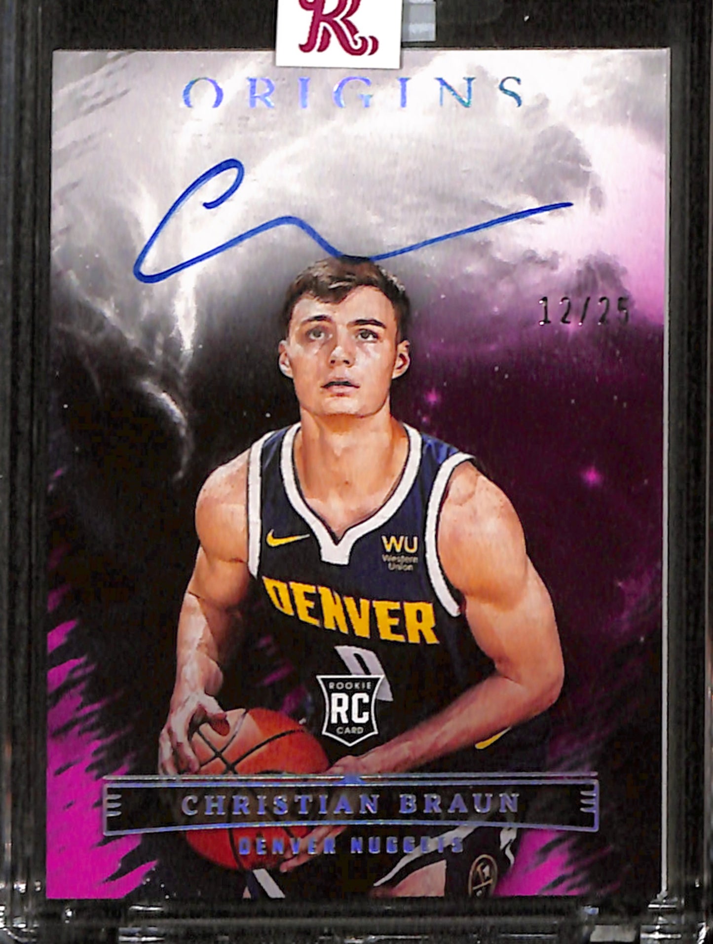 2022-23 Origins Christian Braun Rookie Autographs Pink /25 #RA-CBN