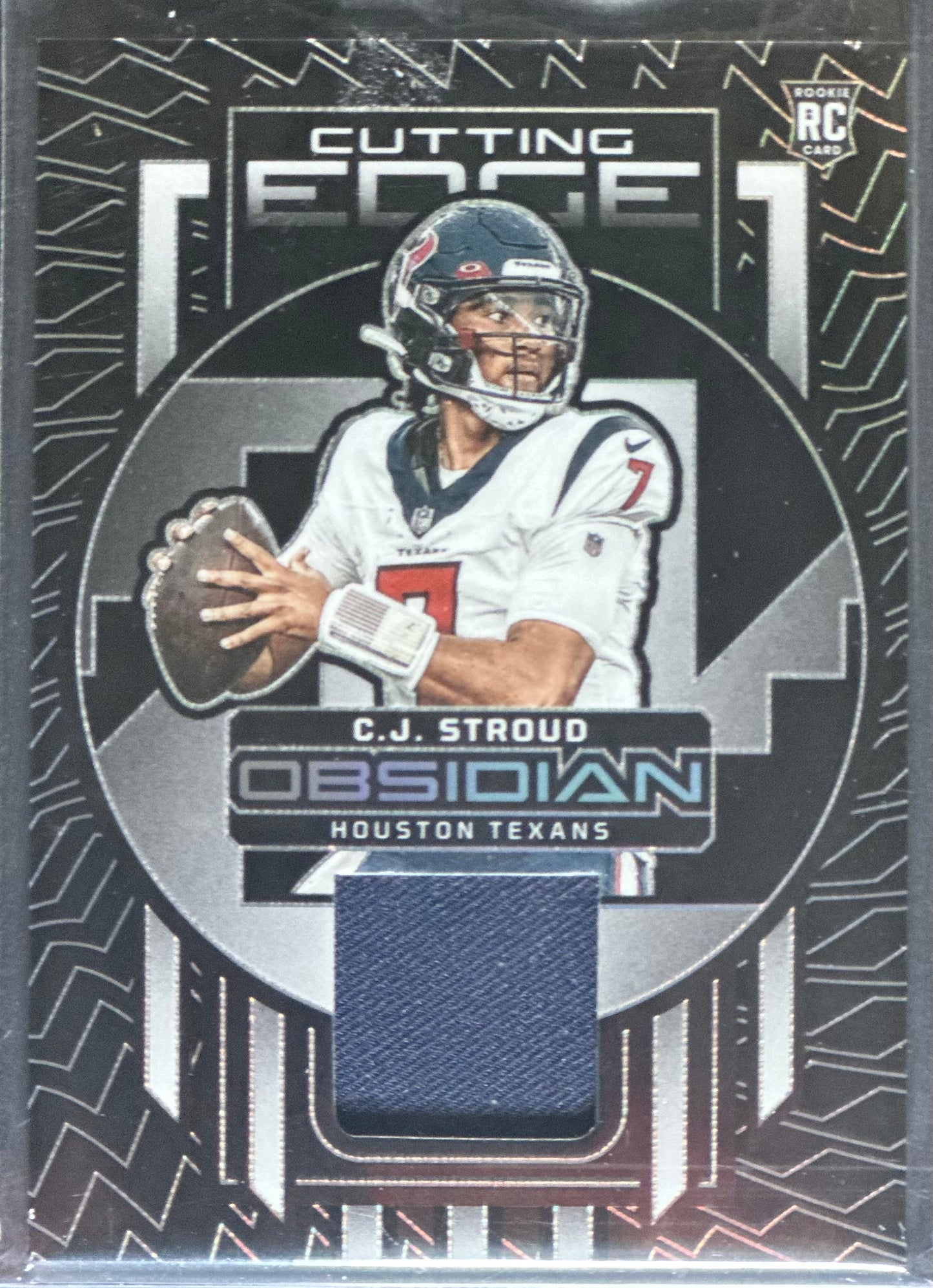 C.J. Stroud 2023 Panini Obsidian Cutting Edge Materials /199 #CEM-CST