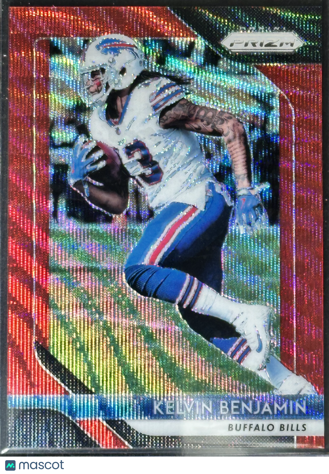 Kelvin Benjamin 2018 Panini Prizm Red Wave /149 #177