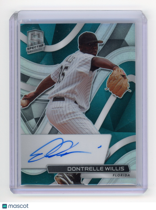 2022 Panini Spectra Dontrelle Willis Signatures 18/25 #SS-DW