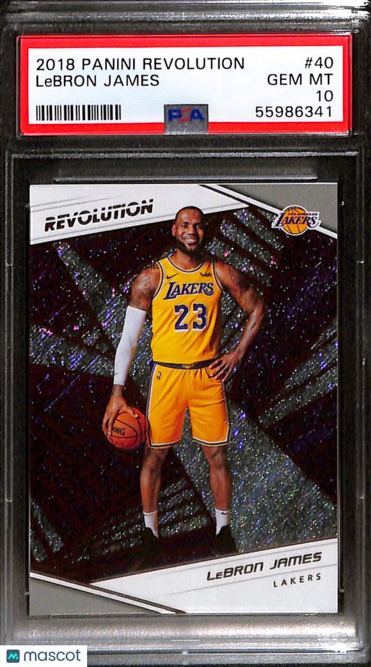 2018-19 Revolution LeBron James #40 PSA 10