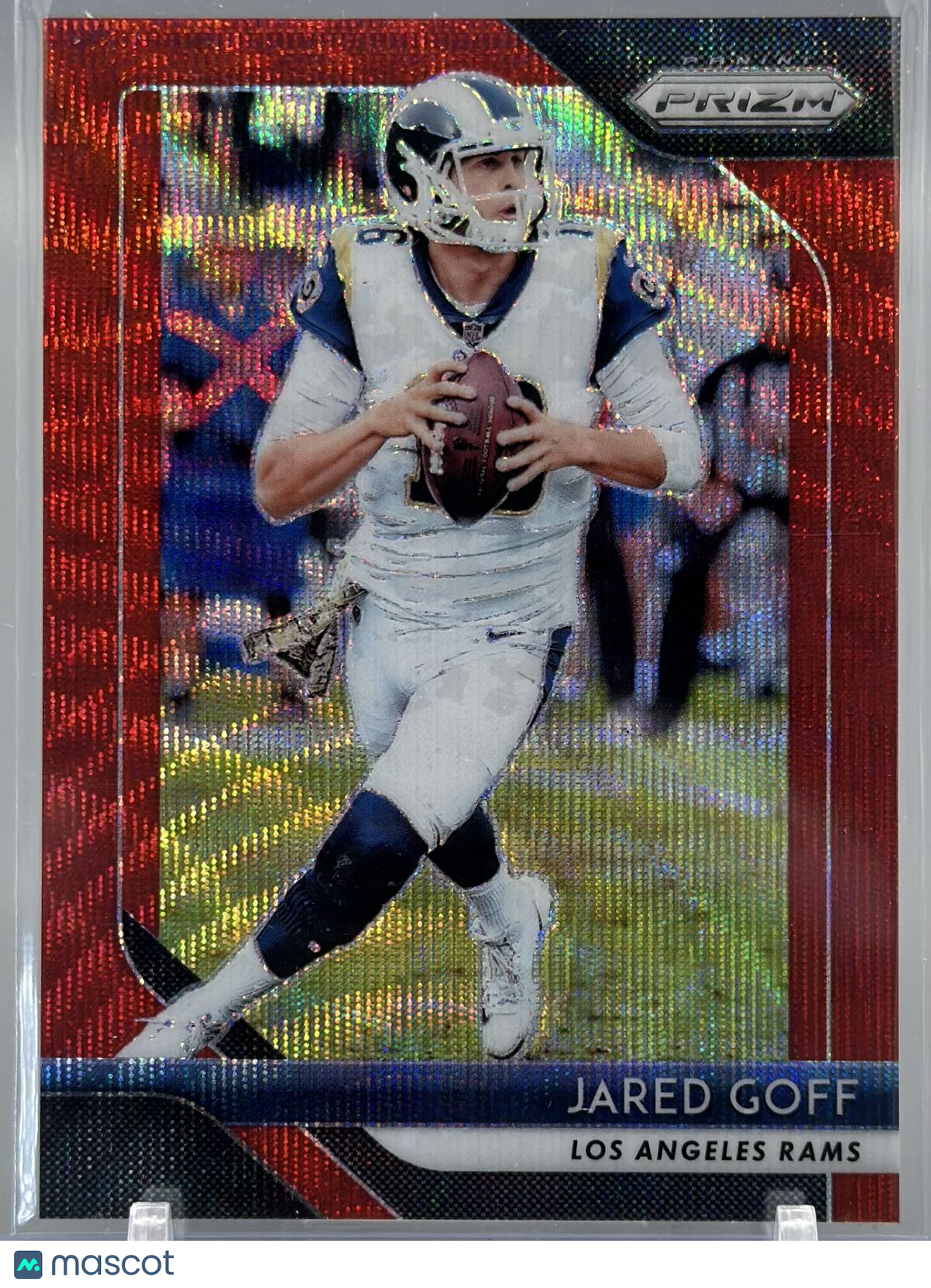 Jared Goff 2018 Panini Prizm Red Wave /149 #124