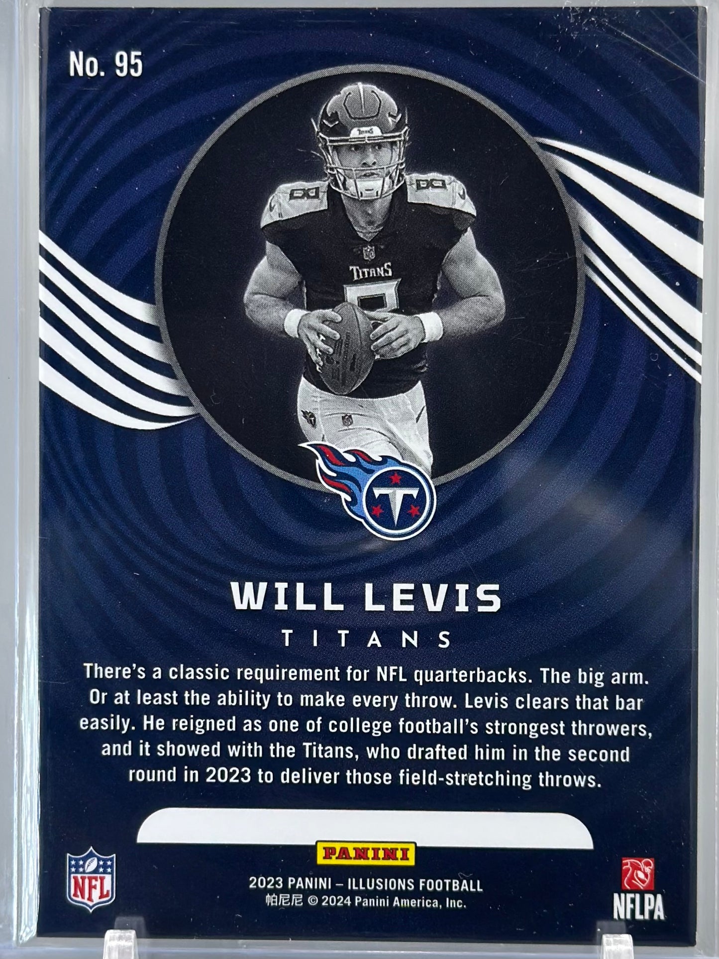 Will Levis 2023 Panini Illusions #95 RC