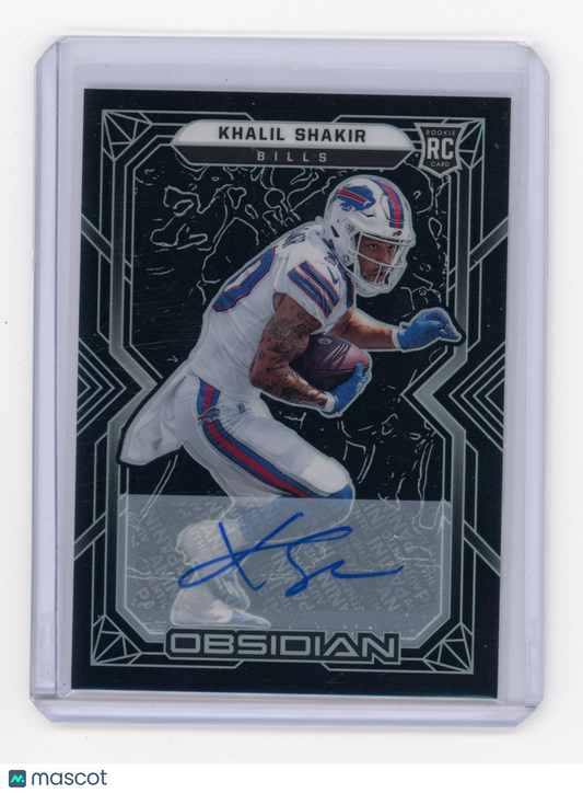 2022 Panini Obsidian Khalil Shakir Rookie Autograph 008/199 RC #143