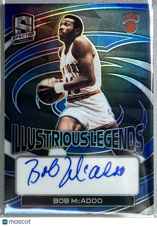 Bob McAdoo 2022 Panini Spectra Illustrious Legends /99 #ILS-BOB