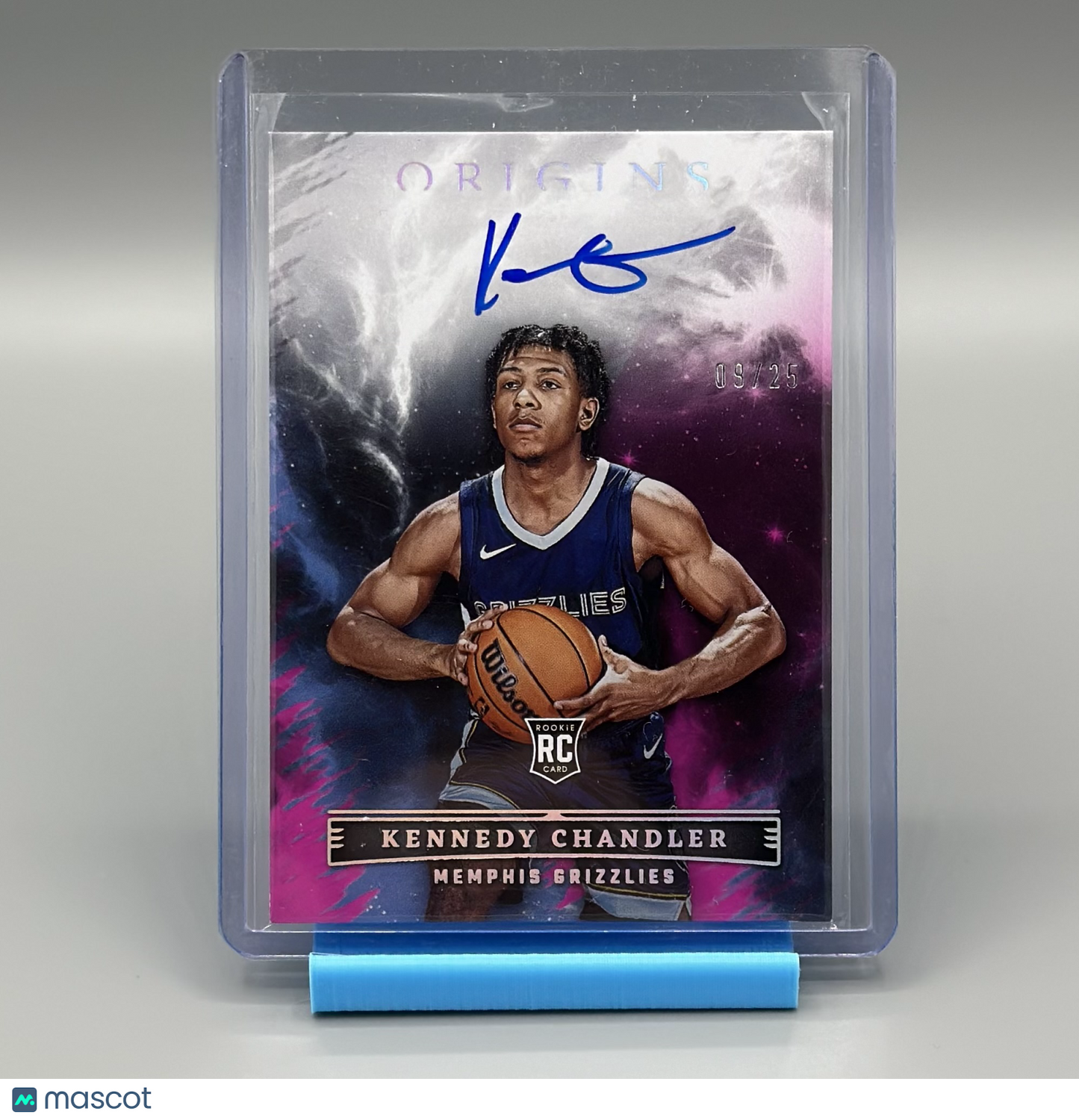 2022-23 Origins Kennedy Chandler Rookie Autographs Pink /25 #RA-KCH