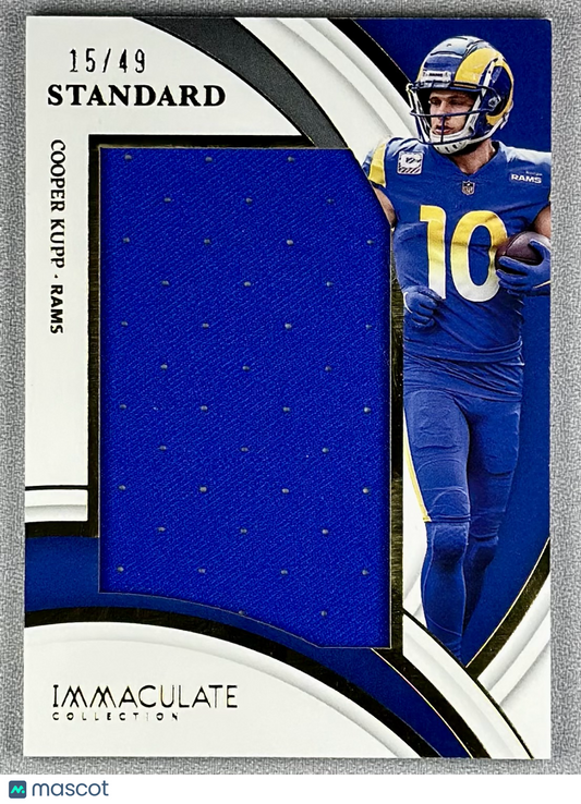 2022 Immaculate Collection Cooper Kupp Standard Jersey /49 #ISJ-CKU