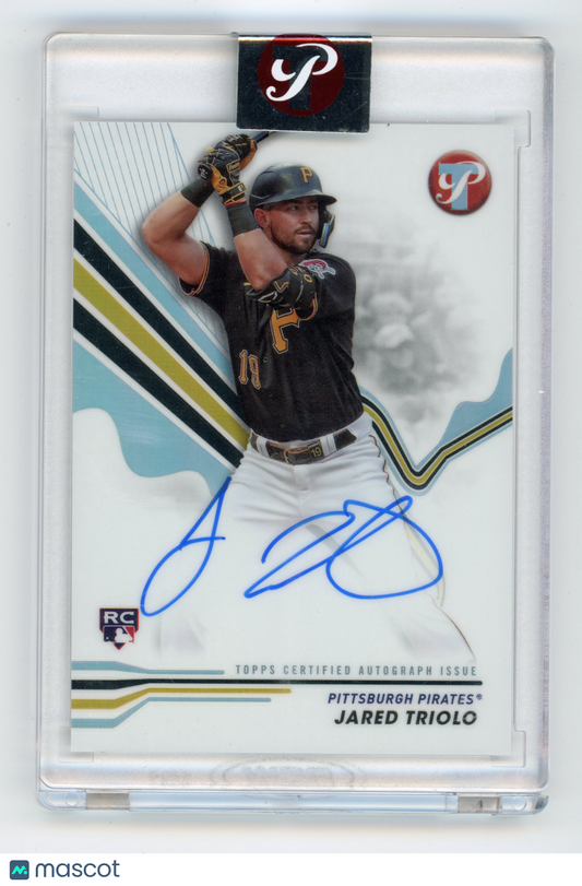 2024 Topps Pristine Jared Triolo Rookie Autograph Refractor RC #PA-JT