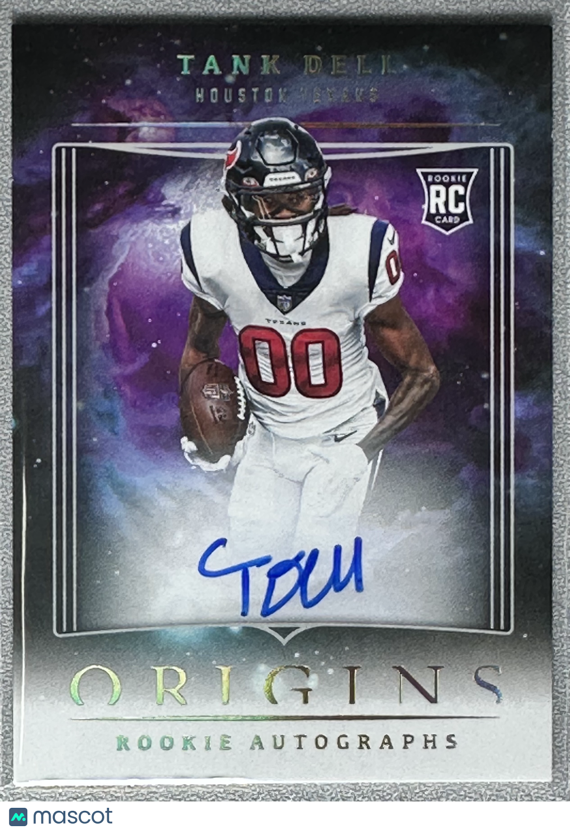 Tank Dell 2023 Panini Origins Rookie Auto #RATDE RC