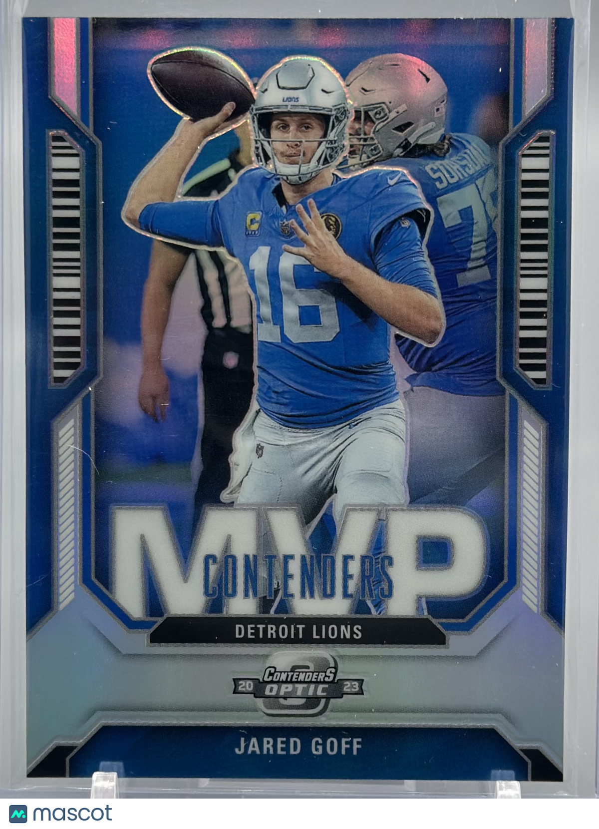 Jared Goff 2023 Panini Contenders Optic MVP Contenders #MVP-3