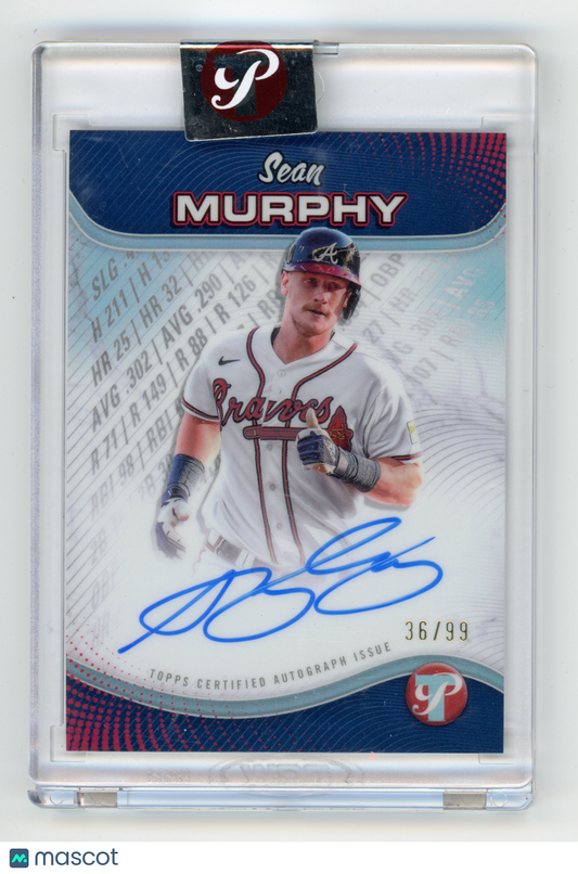 2024 Topps Pristine Sean Murphy Pristine Productions Autograph 36/99 #PPA-SM