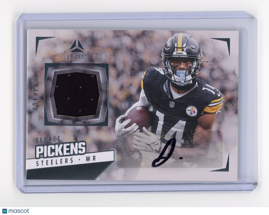 2024 Panini Luminance George Pickens Autograph Jerseys 093/100 #AJ-GPS