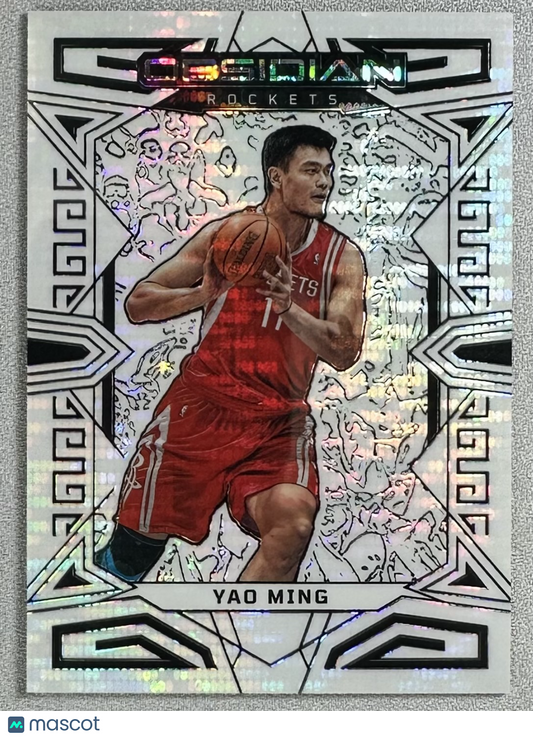 2022 Panini Obsidian Yao Ming White Pulsar #145