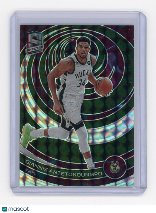 2022 Panini Spectra Giannis Antetokounmpo Interstellar 91/99 #32