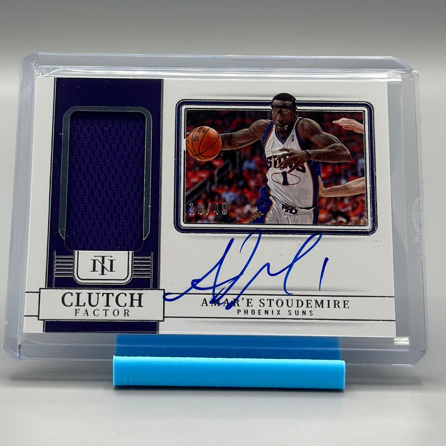 2022-23 National Treasures Amar’e Stoudemire Clutch Factor Signatures /49