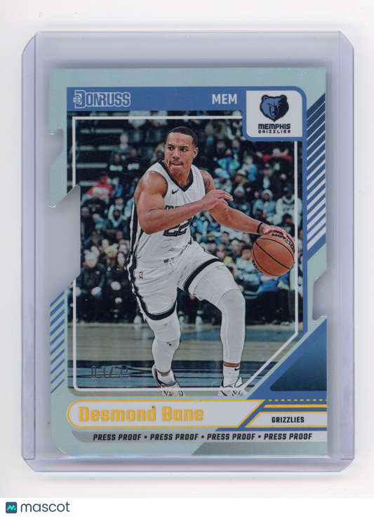 2024 Panini Donruss Desmond Bane Gold Press Proof Die-Cut 03/25 #132