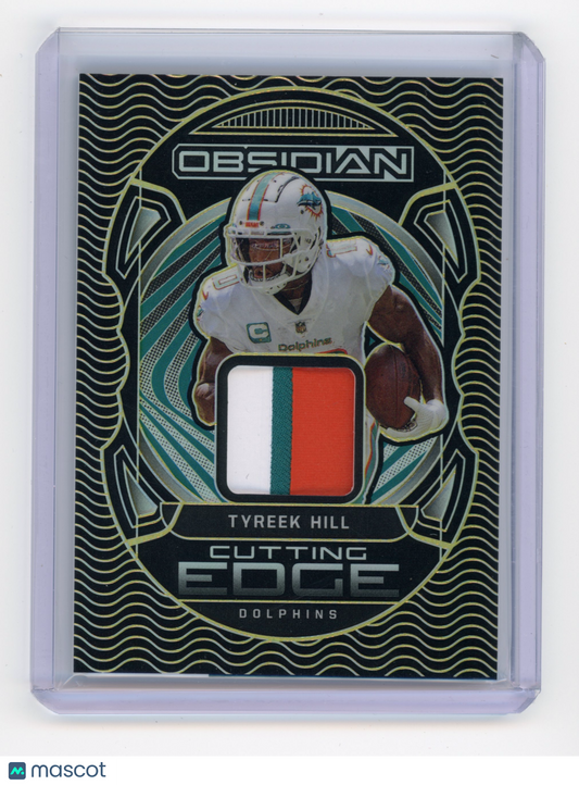 2022 Panini Obsidian Tyreek Hill Cutting Edge Yellow 25/25 #CE-THI