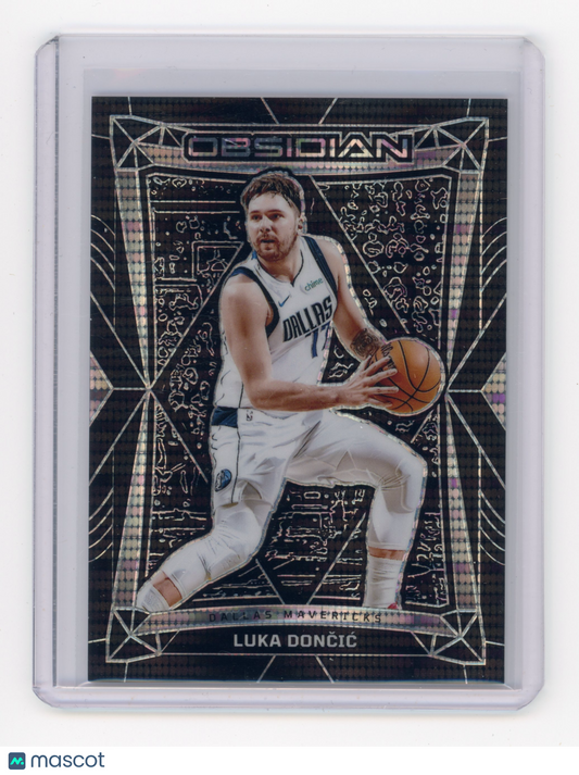 2022 Panini Obsidian Luka Dončić Asia Etch #139