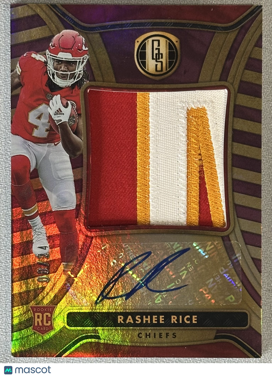 2023 Panini Gold Standard Rashee Rice RPA Rose Gold /24 #RAJ-30 RC