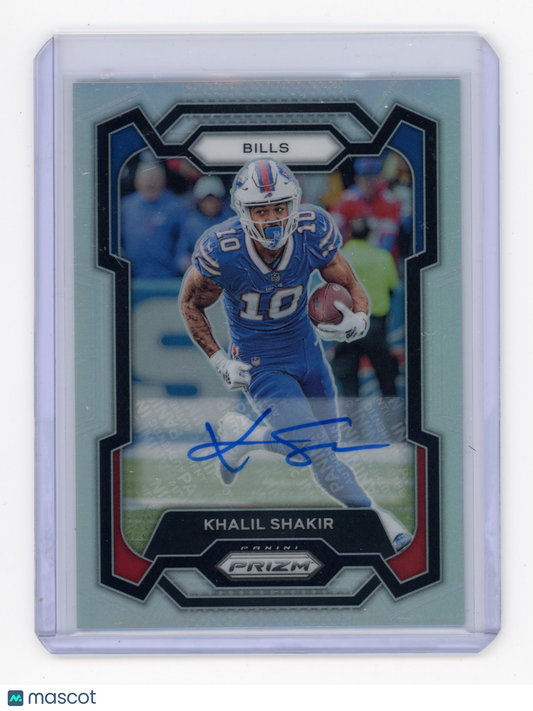 2023 Panini Prizm Khalil Shakir Autograph Silver #33