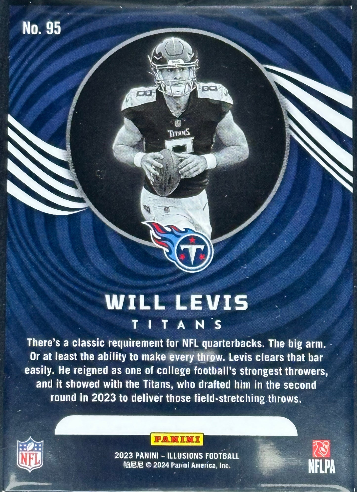 Will Levis 2023 Panini Illusions #95