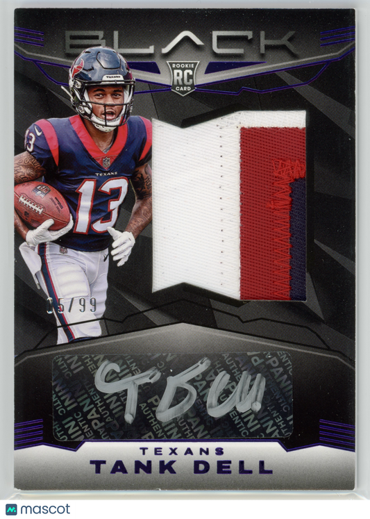 2023 Panini Black Tank Dell RPA Royal /99 #211