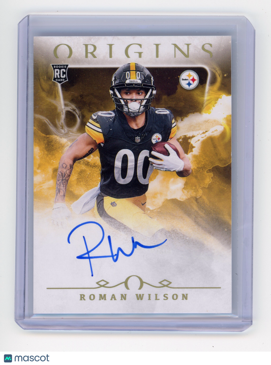 2024 Panini Origins Roman Wilson Rookie Autograph RC #RAU-RWI