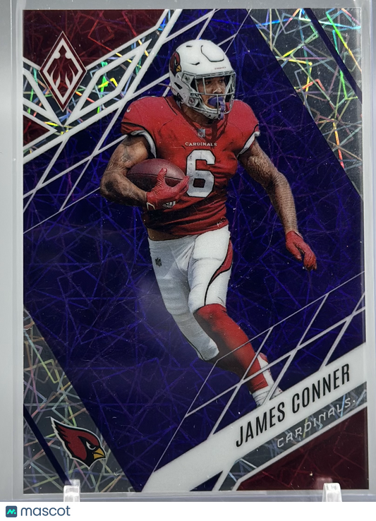 James Conner 2022 Panini Phoenix Purple Lazer /99 #63