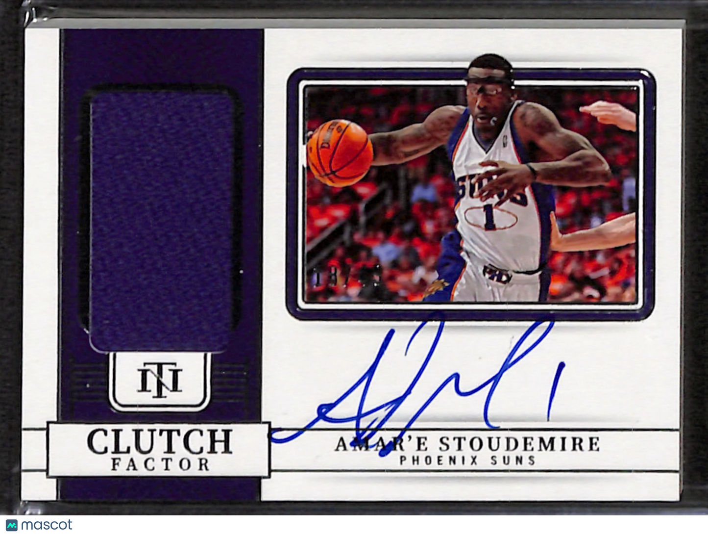 2022-23 National Treasures Amar’e Stoudemire Clutch Factor Signatures /49