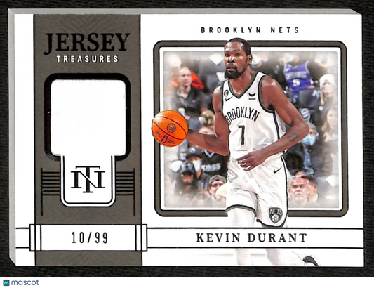 2022-23 National Treasures Kevin Durant Jersey Treasures /99 #JT-IVE