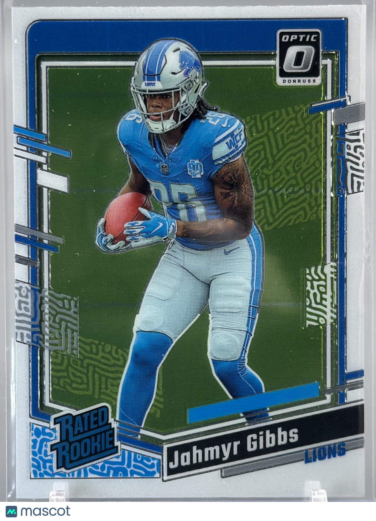 Jahmyr Gibbs 2023 Panini Donruss Optic #236 Rated Rookie