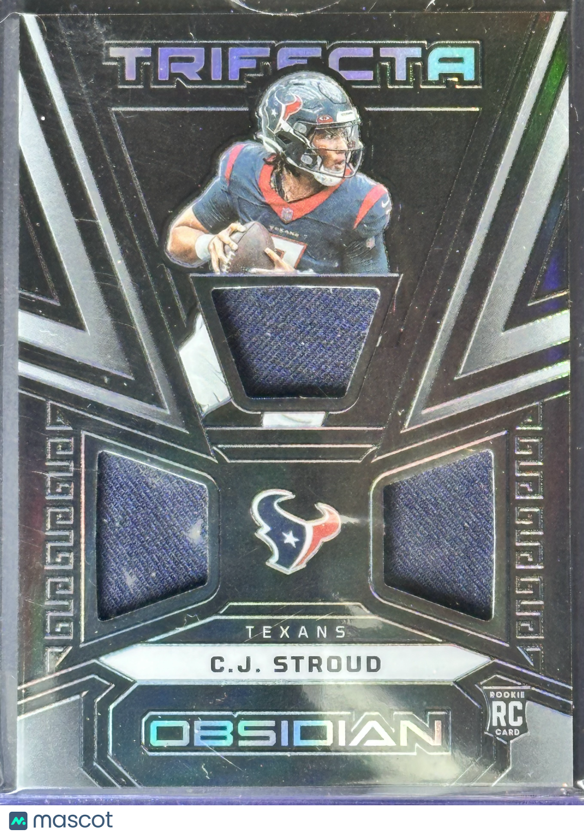 C.J. Stroud 2023 Panini Obsidian Trifecta Materials /199 #TRI-CST