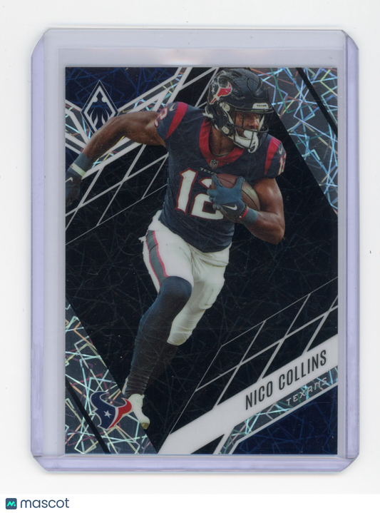 2022 Panini Phoenix Nico Collins Black Lazer 08/10 #28