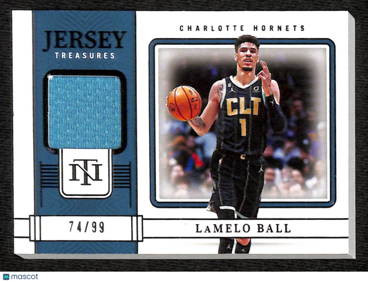 2022-23 National Treasures Lamelo Ball Jersey Treasures /99 #JT-MAL