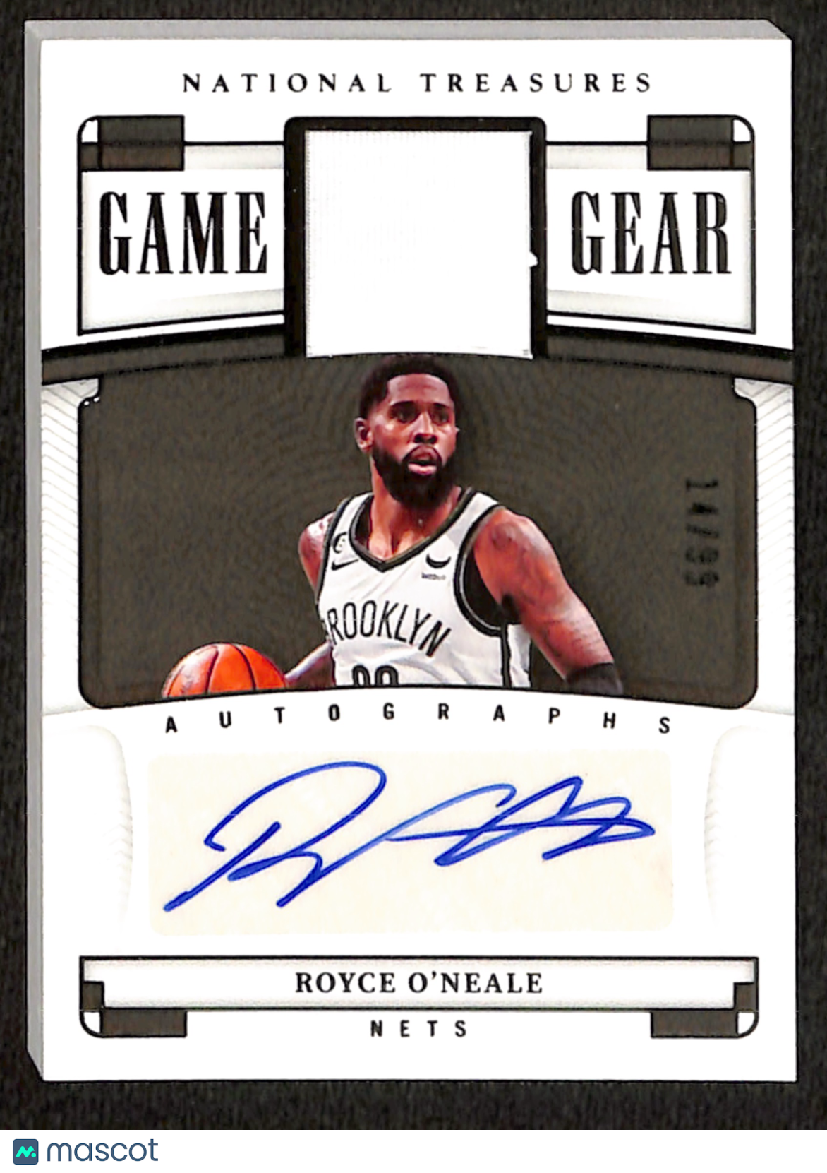 2022-23 National Treasures Royce O’Neale Game Gear Autographs /99 #GGA-RON