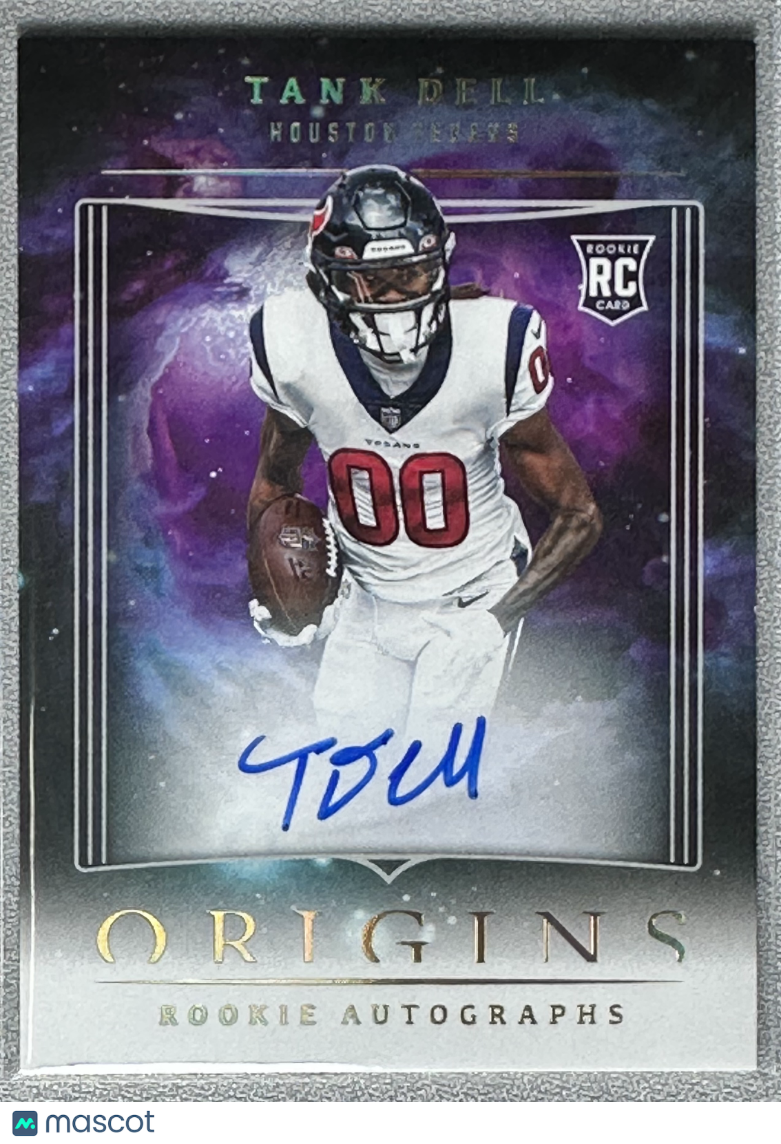 Tank Dell 2023 Panini Origins Rookie Auto #RATDE RC