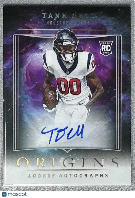 Tank Dell 2023 Panini Origins Rookie Auto #RATDE RC