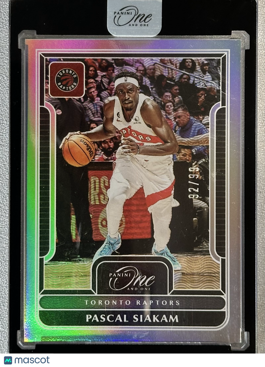 2022 Panini One and One Pascal Siakam /99 #4