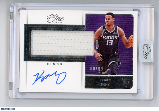 2022 Panini One and One Keegan Murray Rookie Jumbo Jersey Auto RC 60/99 #RJJ-KMU