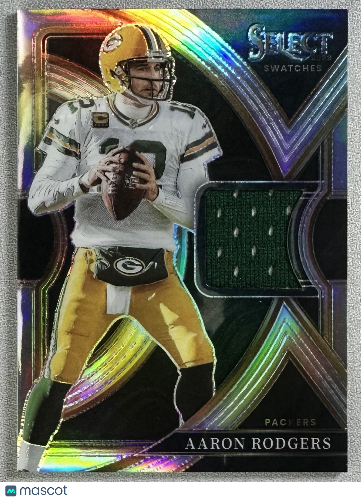 2022 Panini Select Aaron Rodgers Select Swatches /99 #SS-10