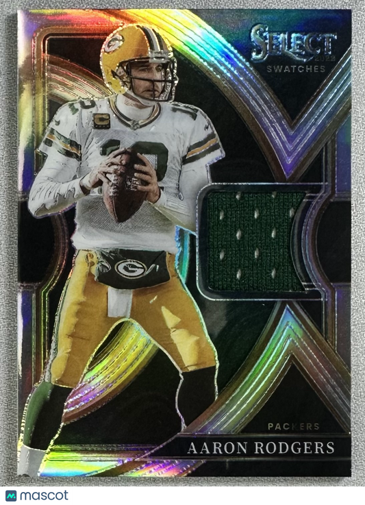 2022 Panini Select Aaron Rodgers Select Swatches /99 #SS-10