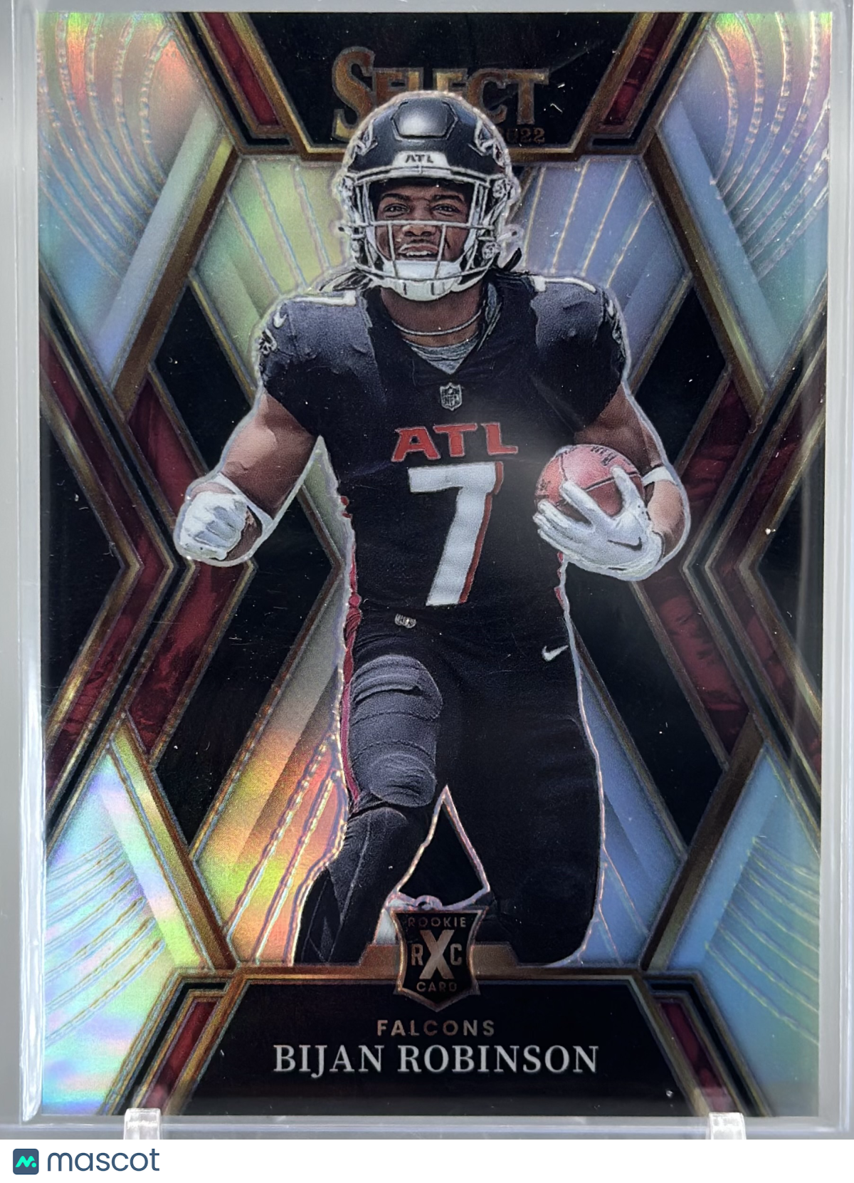 2022 Panini Select Bijan Robinson XRC Prizm #507