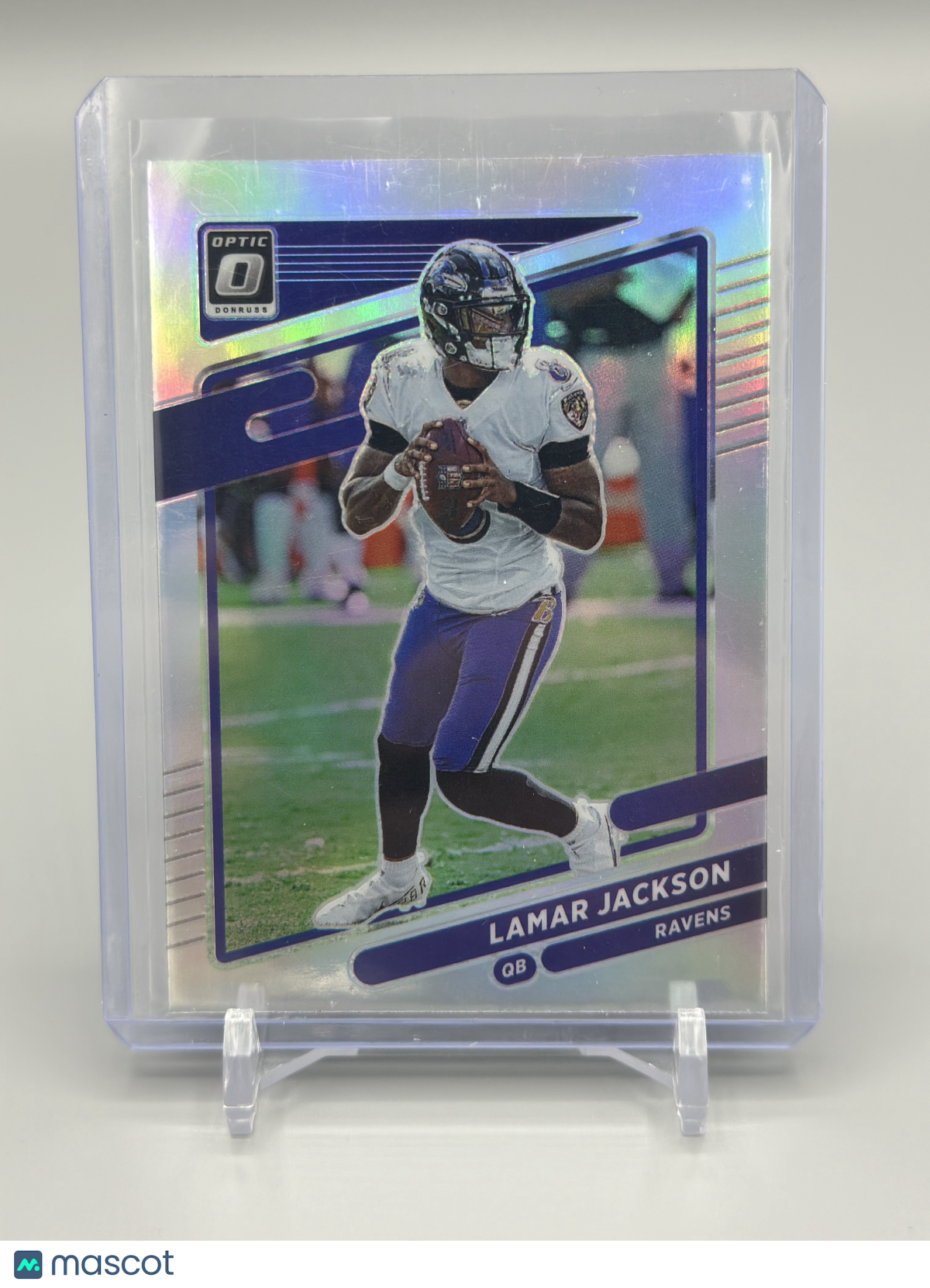 Lamar Jackson 2021 Donruss Optic Holo #128