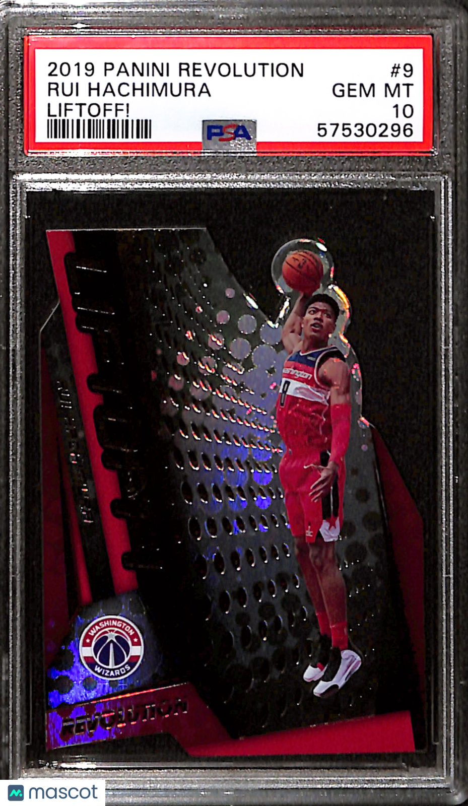 2019-20 Revolution Rui Hachimura Liftoff! #9 PSA 10